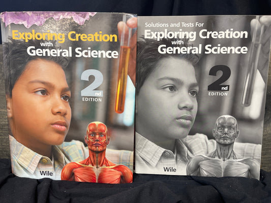 Exploring Creation with General Science 2nd ed text and Solutions and tests