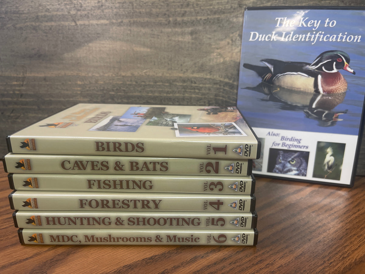 Missouri Outdoors - TV Story Collections, Vols. 1-6 DVD + 1 duck dvd