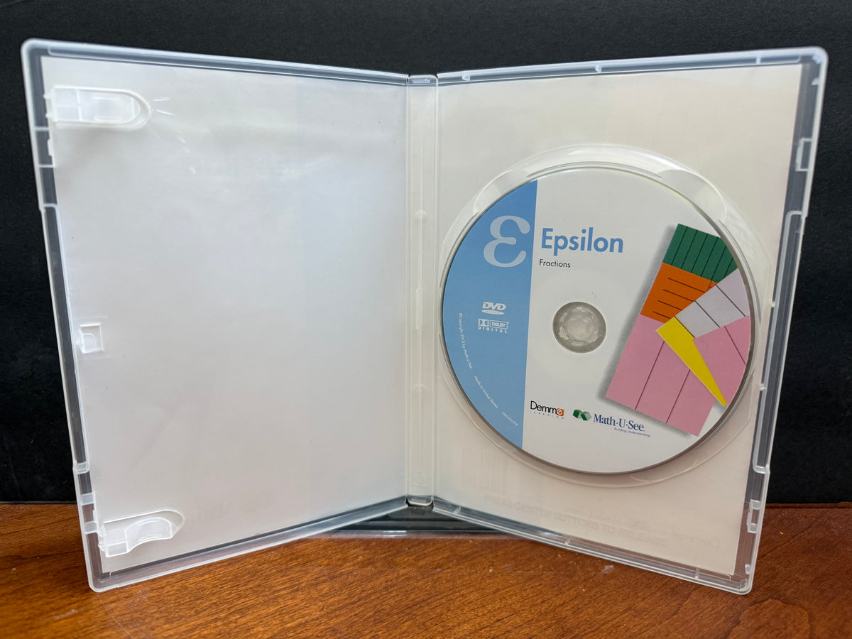Math-U-See Epsilon Instruction DVD
