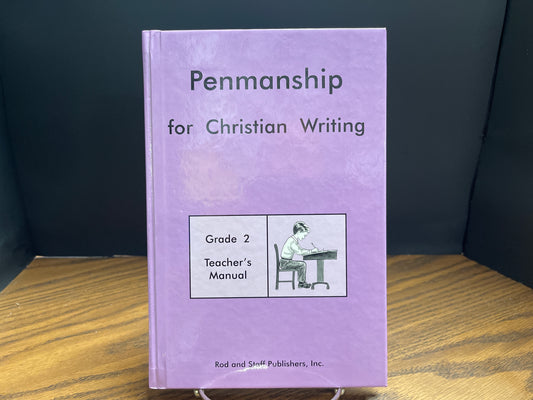 Penmanship for Christian Writing 2 teacher