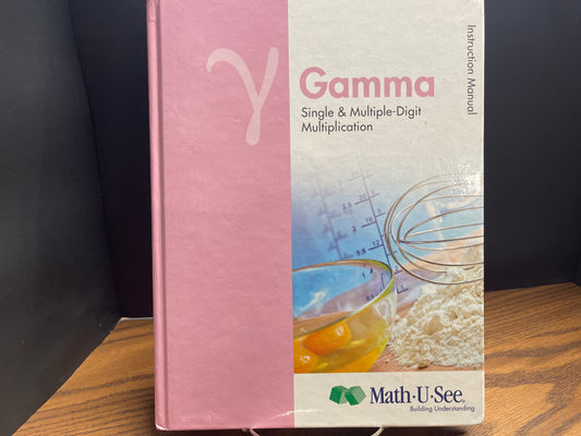 Gamma Instruction manual